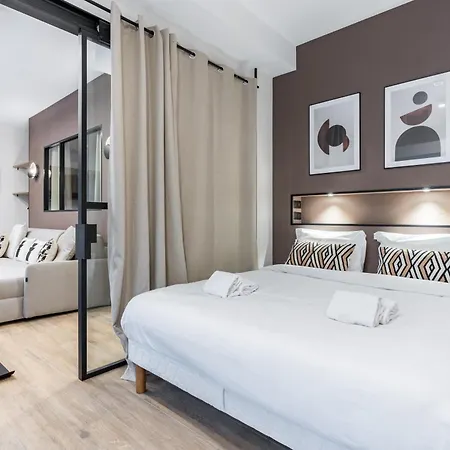 Hsh Parmentier-Couronnes I Appartement Design 6P-2Br Parijs Buitenkant foto