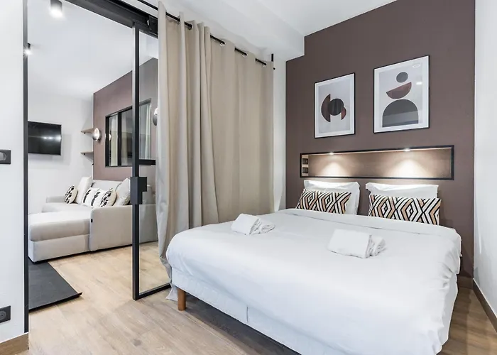 Hsh Parmentier-Couronnes I Appartement Design 6P-2Br