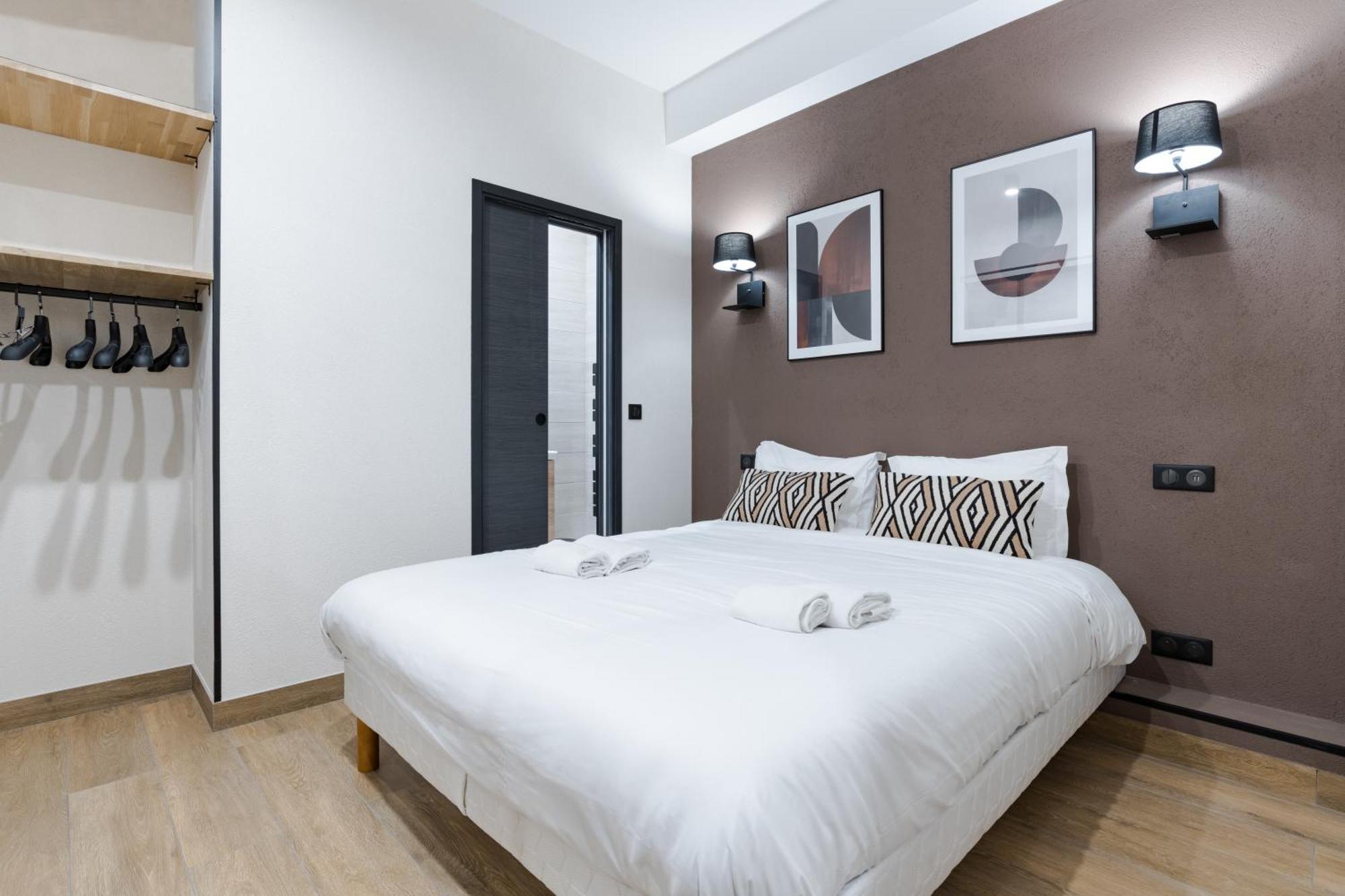 Apartamento Hsh Parmentier-couronnes I Design 6p-2br *